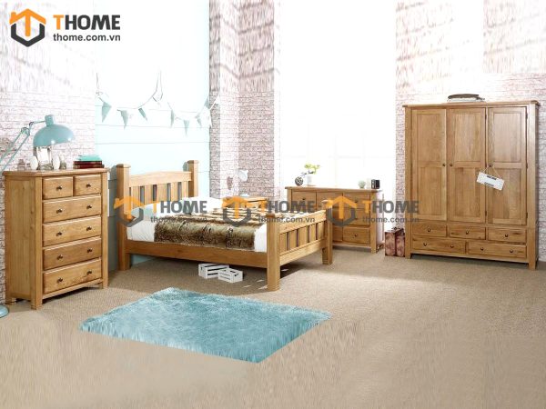 Hình ảnh thi công gỗ sồi tự nhiên nhà chị Trang Bà Huyện Thanh Quang TTTC-03SM