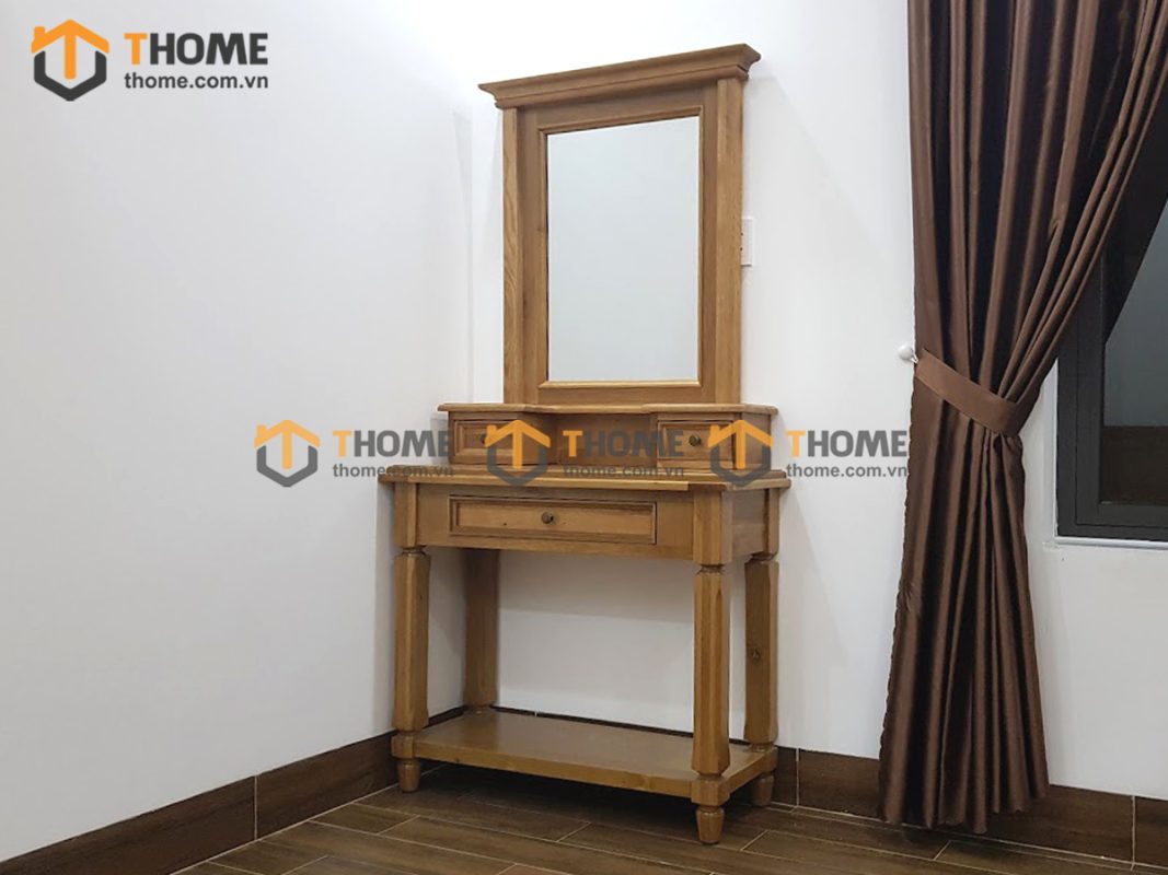 Hình ảnh thi công gỗ sồi tự nhiên nhà chị Út Võ Văn Kiệt TTTC-19SM