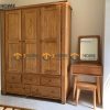 Hình ảnh thi công gỗ sồi tự nhiên nhà chị Uyên Phan Châu Trinh TTTC-18SM