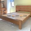 Hình ảnh thi công gỗ sồi tự nhiên nhà chị Uyên Phan Châu Trinh TTTC-18SM