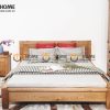 Hình ảnh thi công gỗ sồi tự nhiên nhà chú Đại Trường Chinh TTTC-08SM