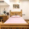 Hình ảnh thi công gỗ sồi tự nhiên nhà em Hải Thăng Long TTTC-17SM