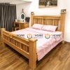 Hình ảnh thi công gỗ sồi tự nhiên nhà em Hải Thăng Long TTTC-17SM