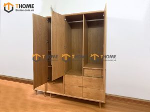 Hình ảnh thi công gỗ sồi tự nhiên nhà cô Bằng Lê Duy Đình TTTC-08SN