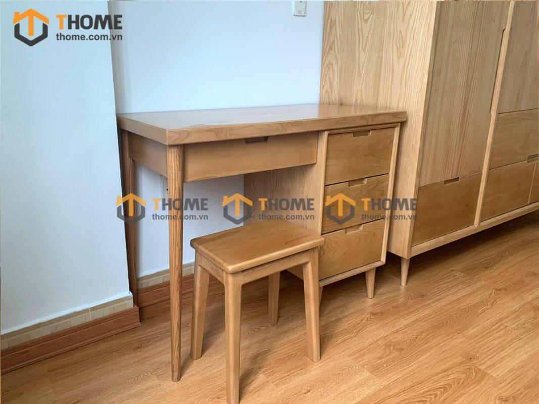 Hình ảnh thi công gỗ sồi tự nhiên nhà cô Bằng Lê Duy Đình TTTC-08SN