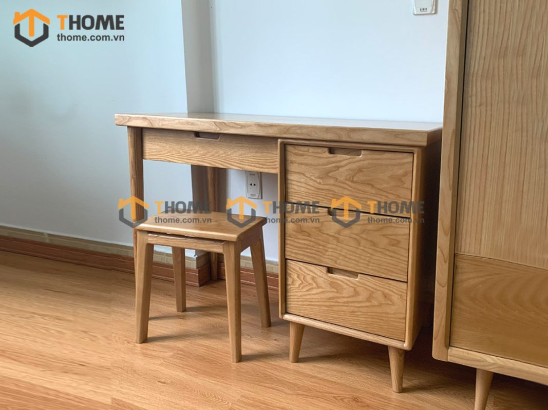 Hình ảnh thi công gỗ sồi tự nhiên nhà cô Bằng Lê Duy Đình TTTC-08SN