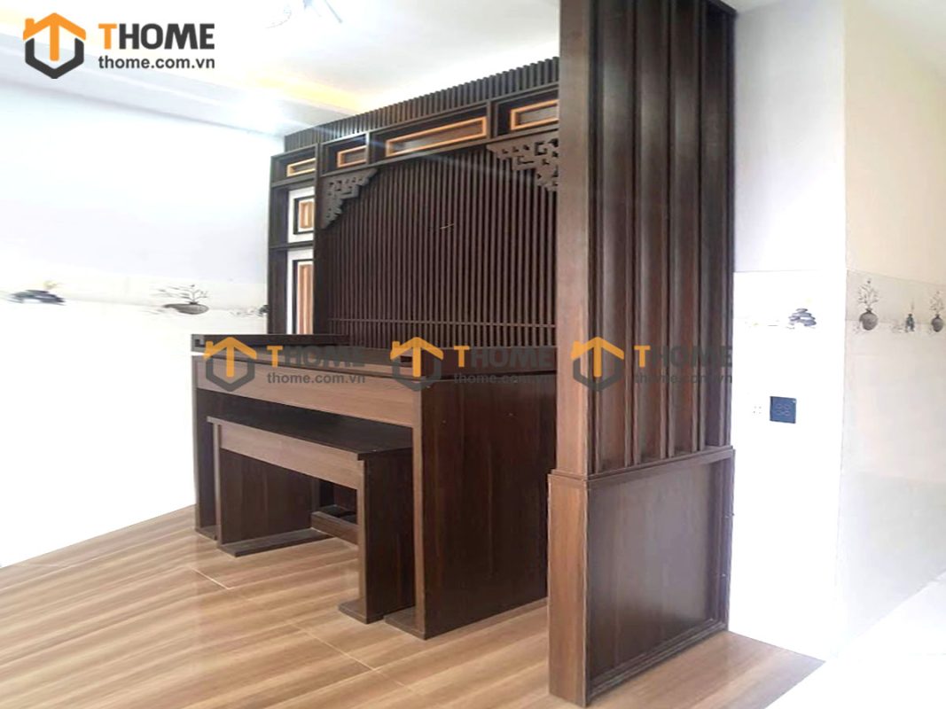 Hình ảnh thi công gỗ công nghiệp nhà chị Sương Phùng Tá Chu TTTC-05CN