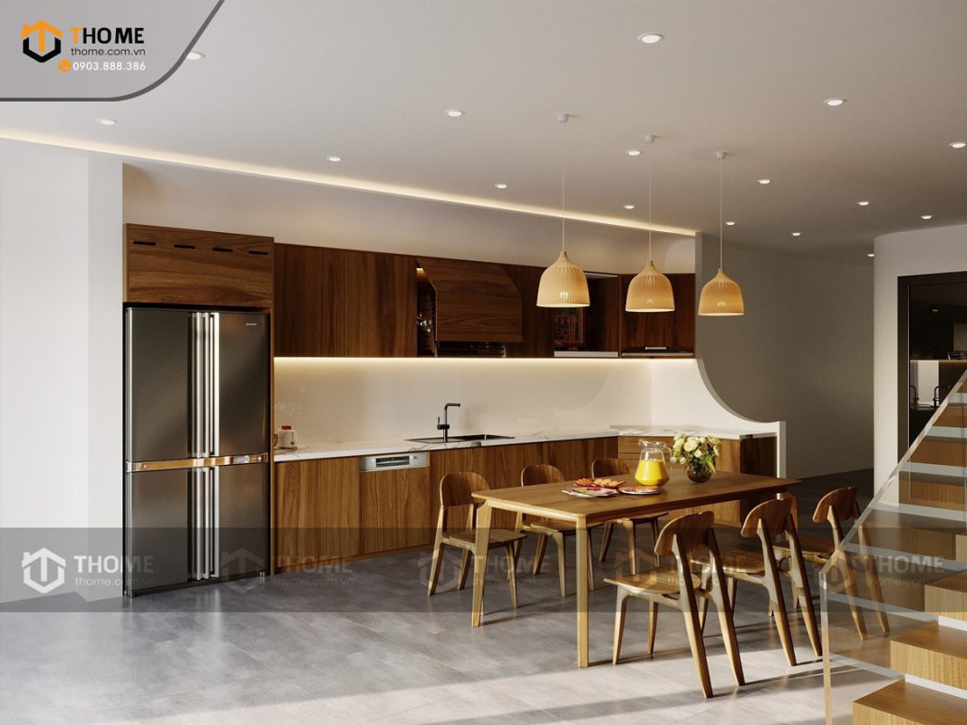 Thiết kế bộ phòng ăn số 01 TKPA-01SN
