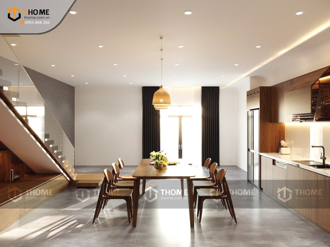 Thiết kế bộ phòng ăn số 01 TKPA-01SN