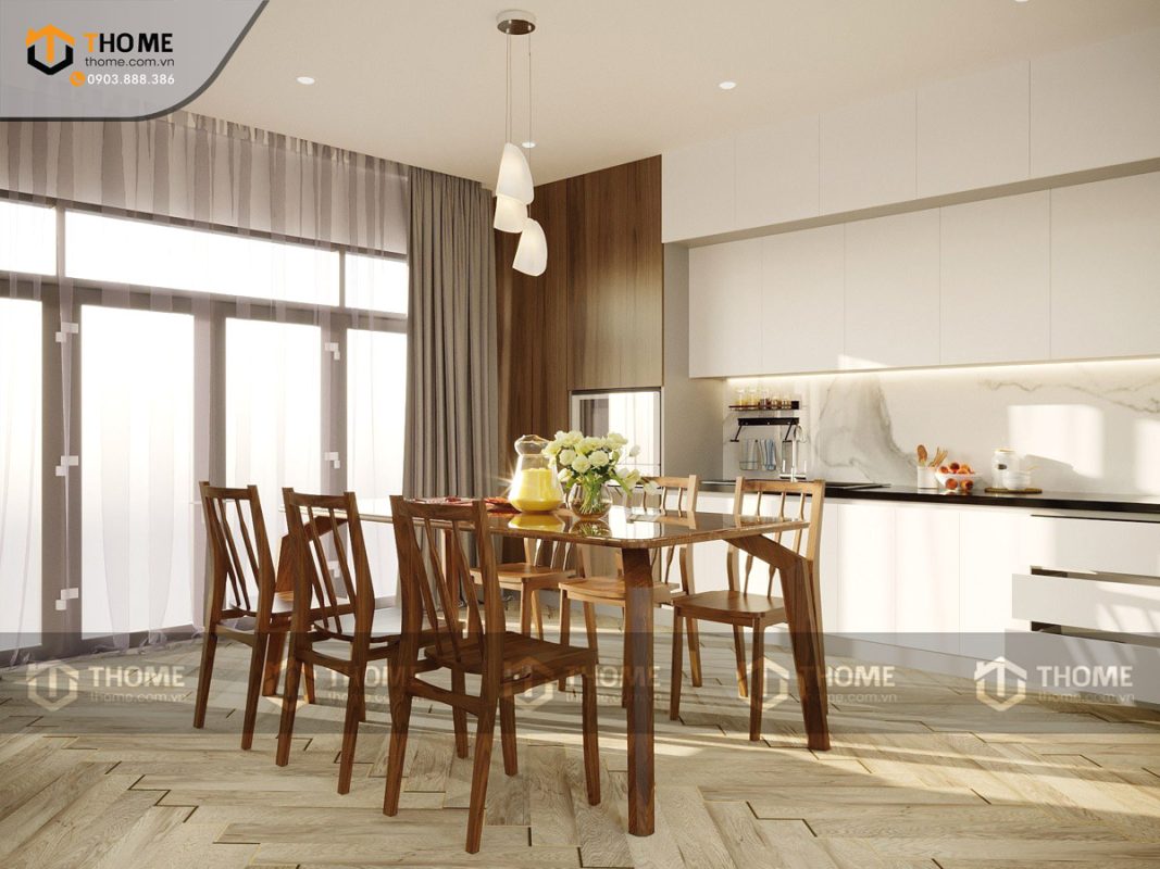 Thiết kế bộ phòng ăn số 02 TKPA-02SN