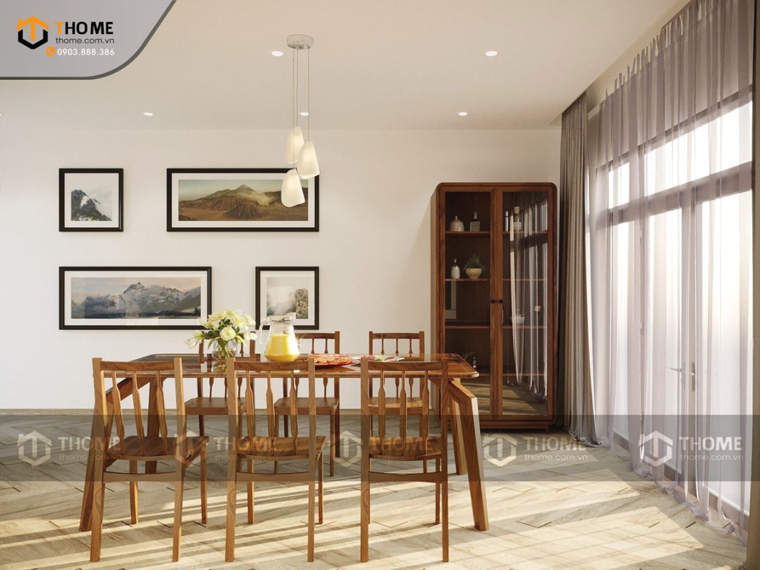 Thiết kế bộ phòng ăn số 02 TKPA-02SN