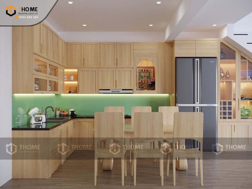 Thiết kế bộ phòng ăn số 03 TKPA-03SN