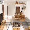 Thiết kế combo nguyên căn nhà anh David căn hộ Monarchy TKNC-04SN