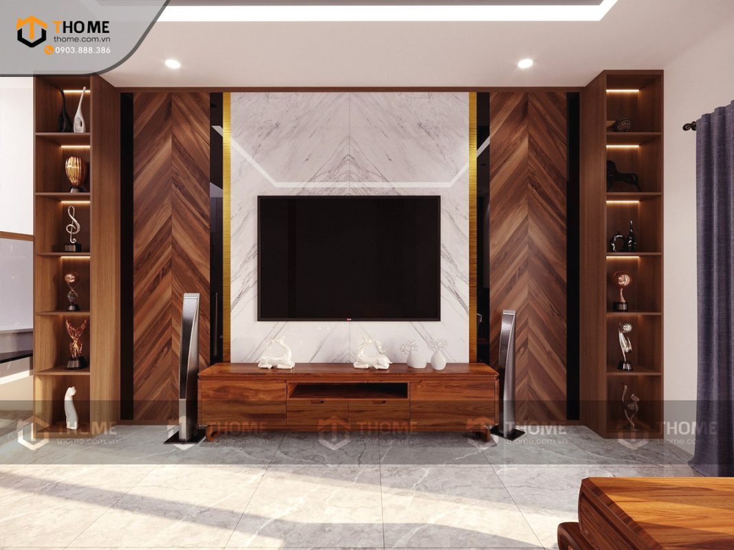 Thiết kế bộ phòng khách số 01 TKPK-01SN