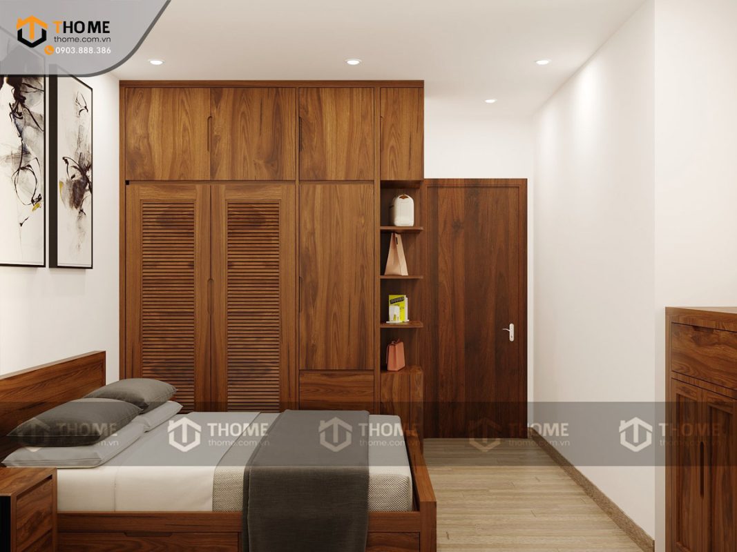Thiết kế combo nguyên căn nhà anh David căn hộ Monarchy TKNC-04SN