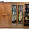 Tủ áo gỗ sồi tự nhiên thiết kế 07 TA-17SN