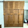 Tủ áo gỗ sồi tự nhiên thiết kế 10 TA-20SN
