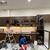 Hình ảnh thi công gỗ sồi tự nhiên nhà anh Tường Lý Thái Tổ TTTC-06SN
