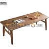 Bàn ăn gỗ sồi tự nhiên Luca chân chữ H BAMG-23SN