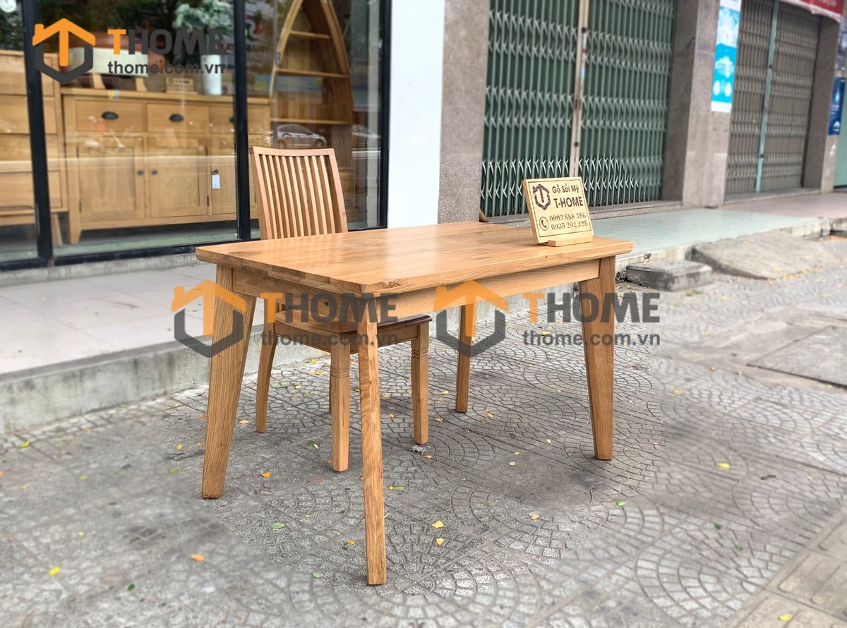 Bàn làm việc gỗ sồi tự nhiên Harmony BLV1T-10SM