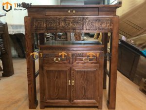 Bộ sưu tập tủ thờ sồi Nga số 02 TT-03SN