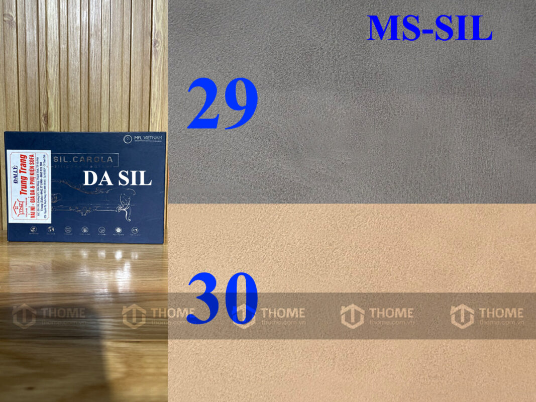 Da cho ghế sofa cao cấp mã số SIL