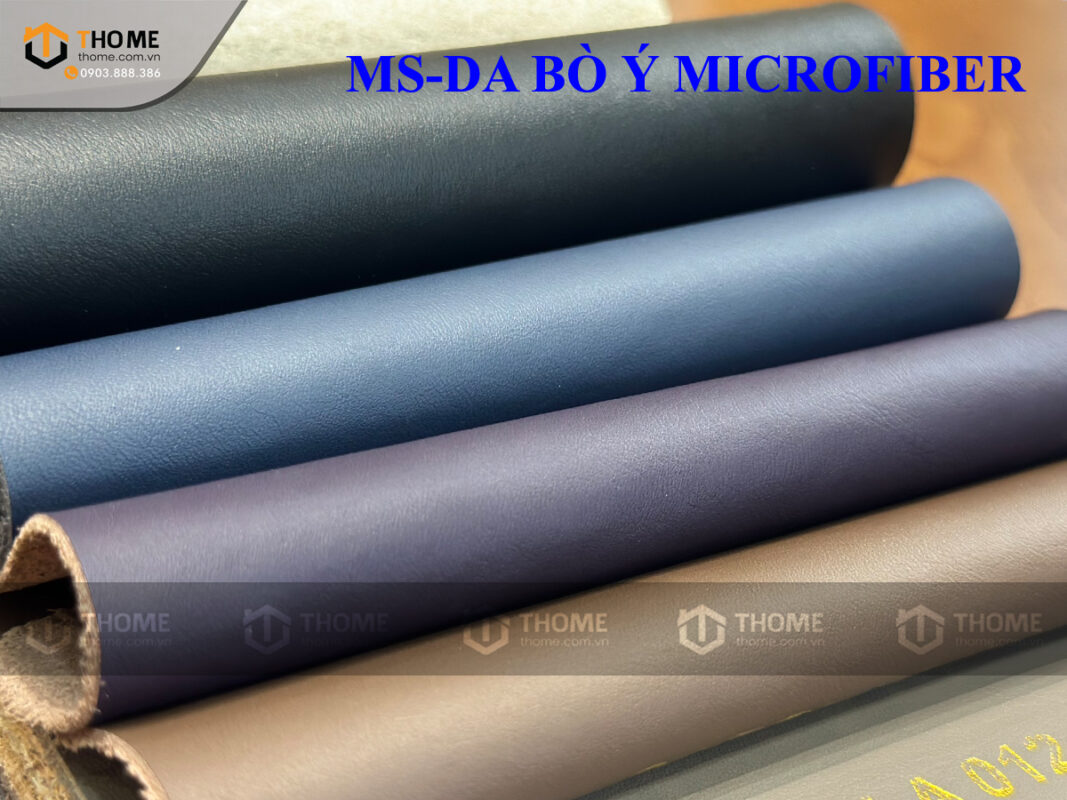 Da Cho Ghế Sofa Da Bò Ý Mã Số MICROFIBER CAROLA