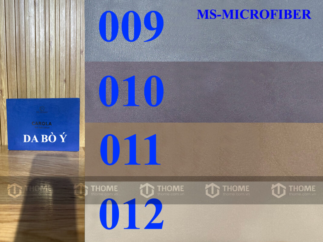 Da Cho Ghế Sofa Da Bò Ý Mã Số MICROFIBER CAROLA