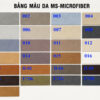Da Cho Ghế Sofa Da Bò Ý Mã Số MICROFIBER CAROLA