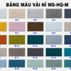Vải Nỉ Cho Ghế Sofa Thớ Vải Nhỏ Nhập Khẩu Hàn Quốc Mã Số HQ-M