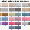 Vải Nỉ Cho Ghế Sofa Thớ Vải To Vừa Phải Mã Số QN45