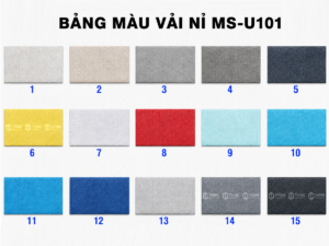 Vải Nỉ Cho Ghế Sofa Thớ Vải To Vừa Phải Mã Số U101