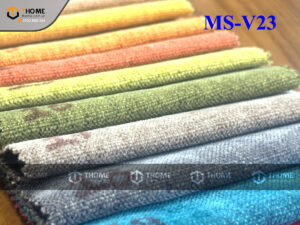 Vải nỉ cho ghế sofa thớ vải thô, to mã số V23
