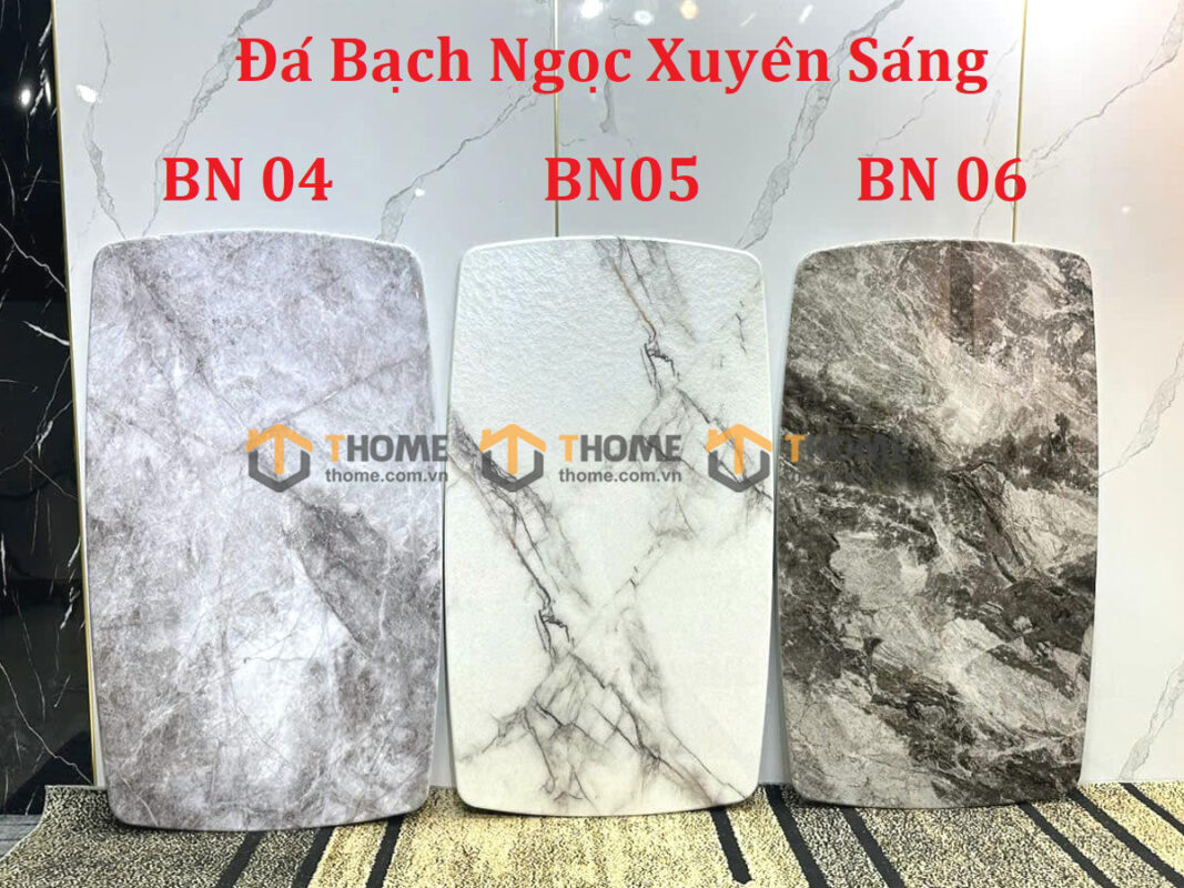 Mặt Đá Bạch Ngọc Xuyên Sáng Nhập Khẩu MĐ-01NK