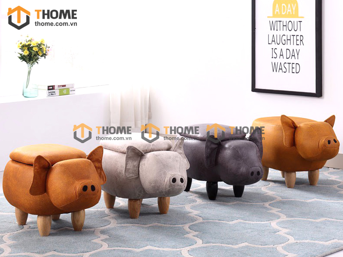 Ghế thư giãn Hình Heo Nhập Khẩu GTG-18NK