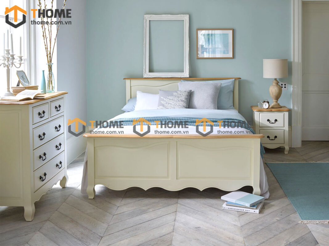 Bộ Sưu Tập Phòng Ngủ Số 02 Gỗ Sồi Tự Nhiên TKPN-02SM