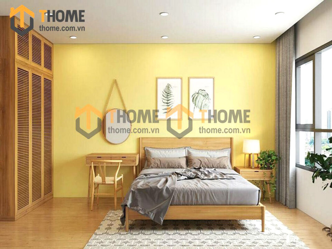 Bộ Sưu Tập Phòng Ngủ Số 01 Gỗ Sồi Tự Nhiên TKPN-01SM