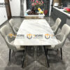 Bộ bàn ăn chân bướm 4 ghế (nhiều mẫu ghế) nhập khẩu BBA4-08NK