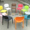 Bàn Ghế Cafe Nhựa Nhập Khẩu Kiểu 04 BGCF-04NHUA