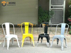 Bàn Ghế Cafe Nhựa Nhập Khẩu Kiểu 05 BGCF-05NHUA