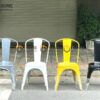 Bàn Ghế Cafe Nhựa Nhập Khẩu Kiểu 05 BGCF-05NHUA