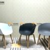Bàn Ghế Cafe Nhựa Nhập Khẩu Kiểu 08 BGCF-08NHUA