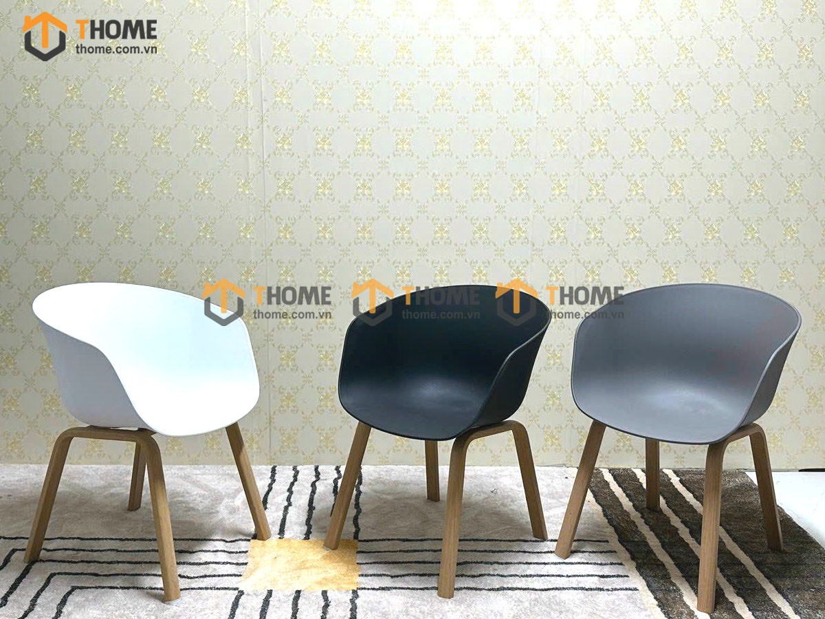 Bàn Ghế Cafe Nhựa Nhập Khẩu Kiểu 08 BGCF-08NHUA