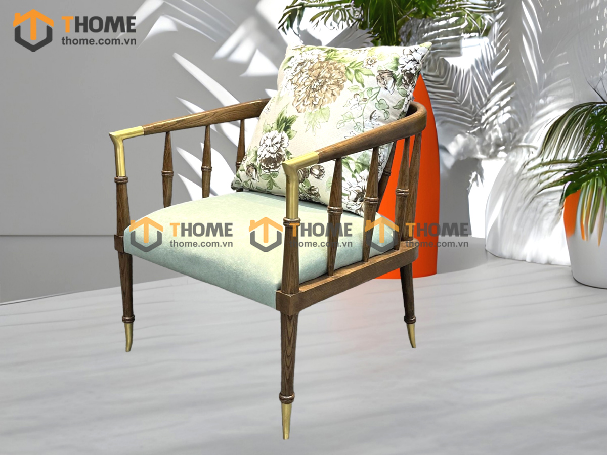 Bàn Ghế Cafe Sofa Beauty Gỗ Sồi Tự Nhiên BGCF-12SOFA