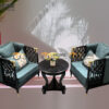 Bàn Ghế Cafe Sofa Chawoo Gỗ Sồi Tự Nhiên BGCF-10SOFA