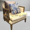 Bàn Ghế Cafe Sofa Knees Gỗ Sồi Tự Nhiên BGCF-11SOFA