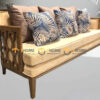 Bàn Ghế Cafe Sofa Knees Gỗ Sồi Tự Nhiên BGCF-11SOFA