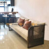 Bàn Ghế Cafe Sofa Sonet Gỗ Sồi Tự Nhiên BGCF-13SOFA