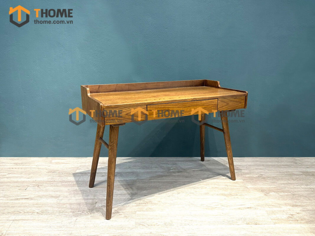 Bàn Làm Việc Gỗ Sồi Tự Nhiên 1 Hộc Kéo Titan BLV1T-09SN