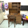 Bàn Làm Việc Gỗ Sồi Tự Nhiên OP Kết Hợp Kệ Sách BLV2T-06SN